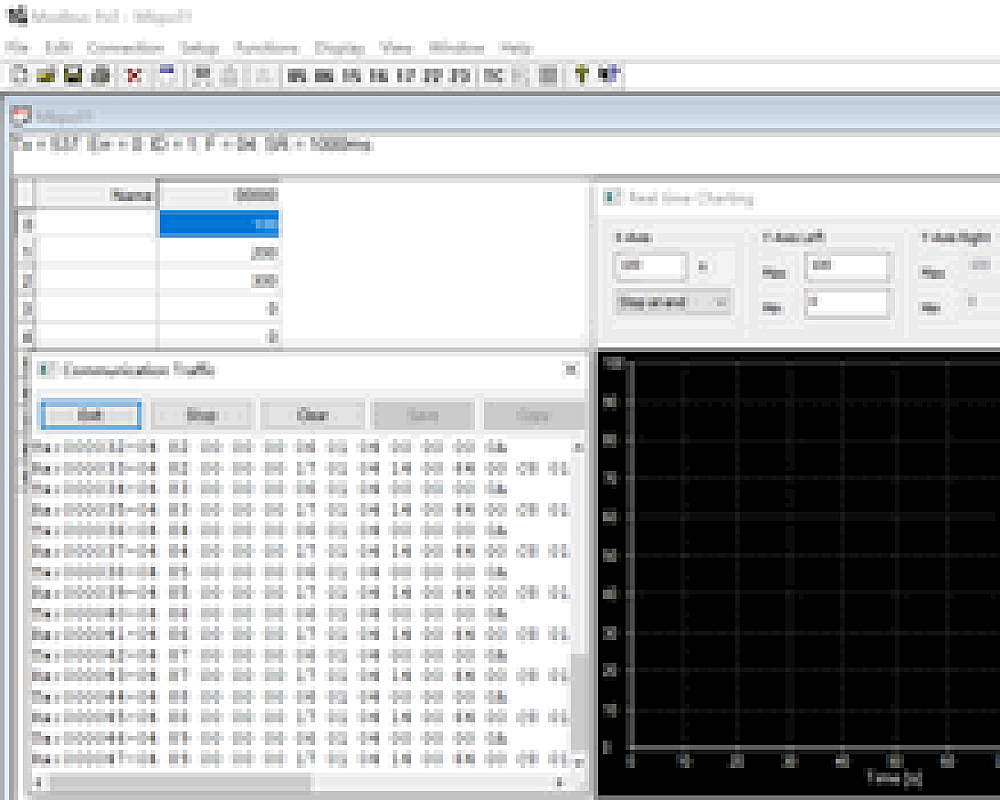 Modbus Poll与PLC以Modbus TCP格式通讯