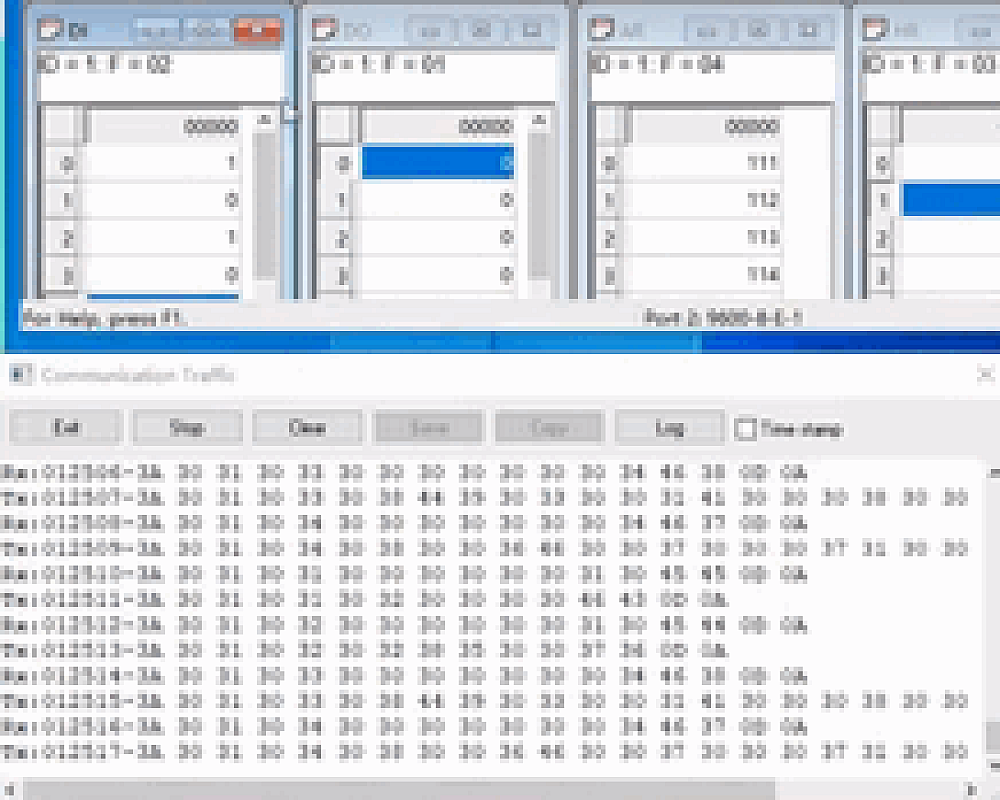 威纶触摸屏实现Modbus ASCII通信【主站】