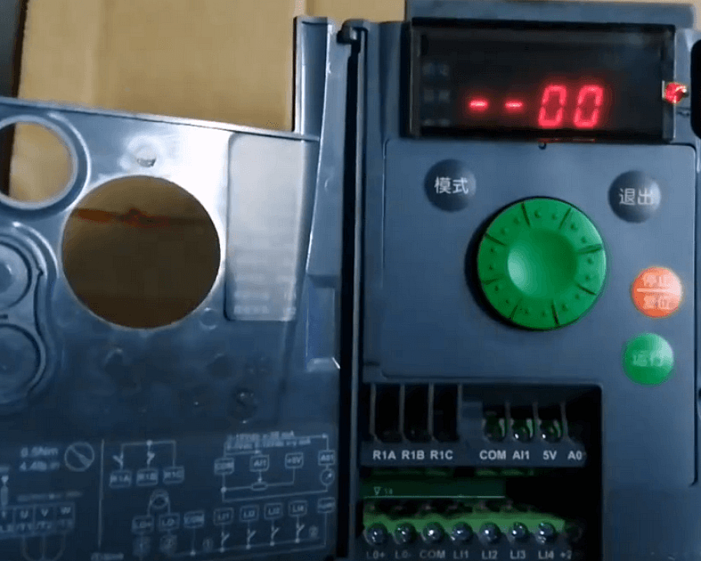 施耐德变频器常用功能配置