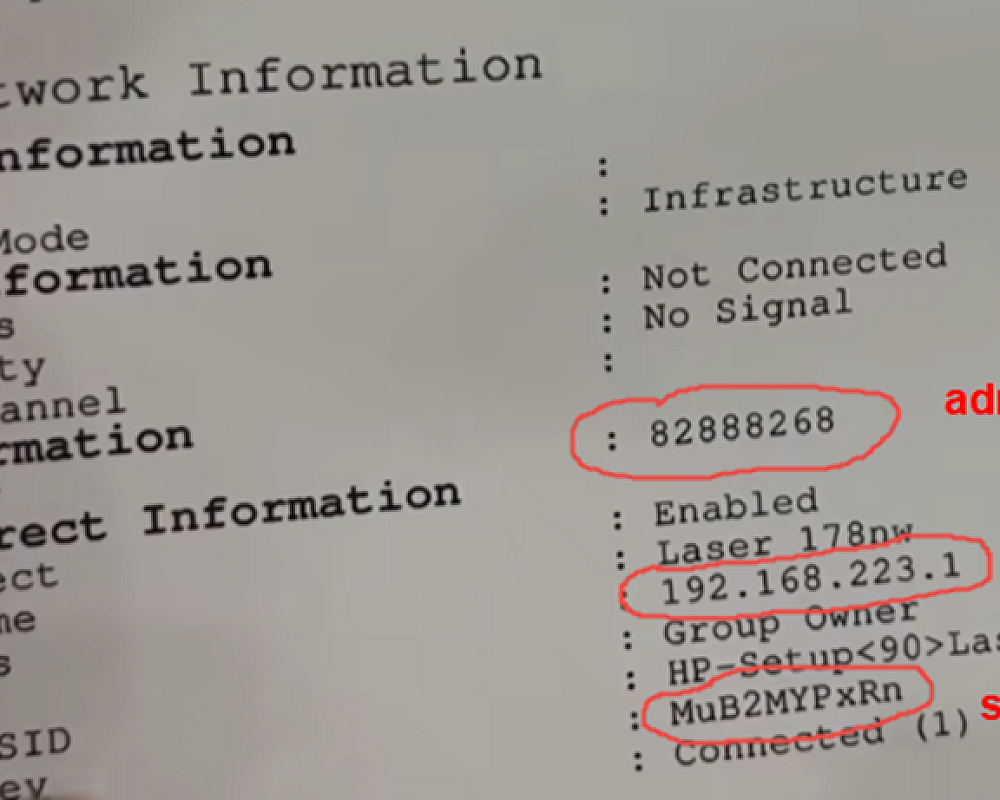 HP惠普178nw179fnw打印机设置无线,连接路由器配网